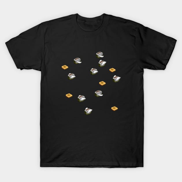 Flying Toasters T-Shirt by stark4n6